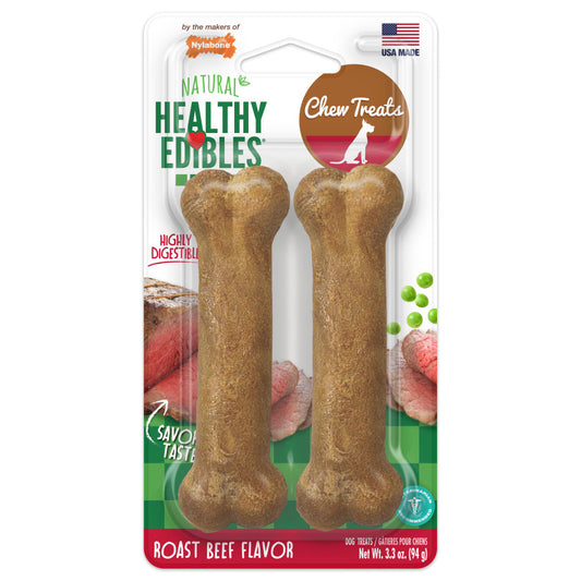 Nylabone Healthy Edibles All-Natural Long Lasting Chew Treats
