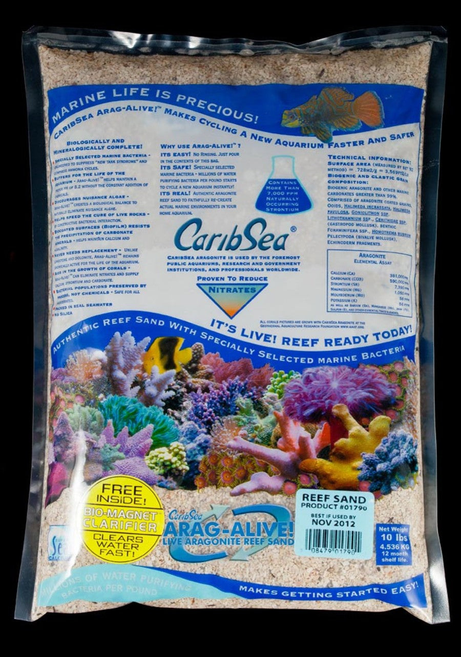 CaribSea Arag-Alive Special Grade Reef Sand