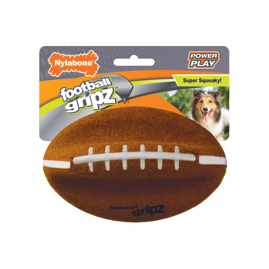 Nylabone Power Play Dog Football Gripz