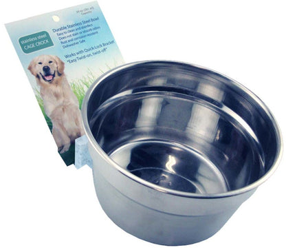 Lixit Stainless Steel Dog Crock