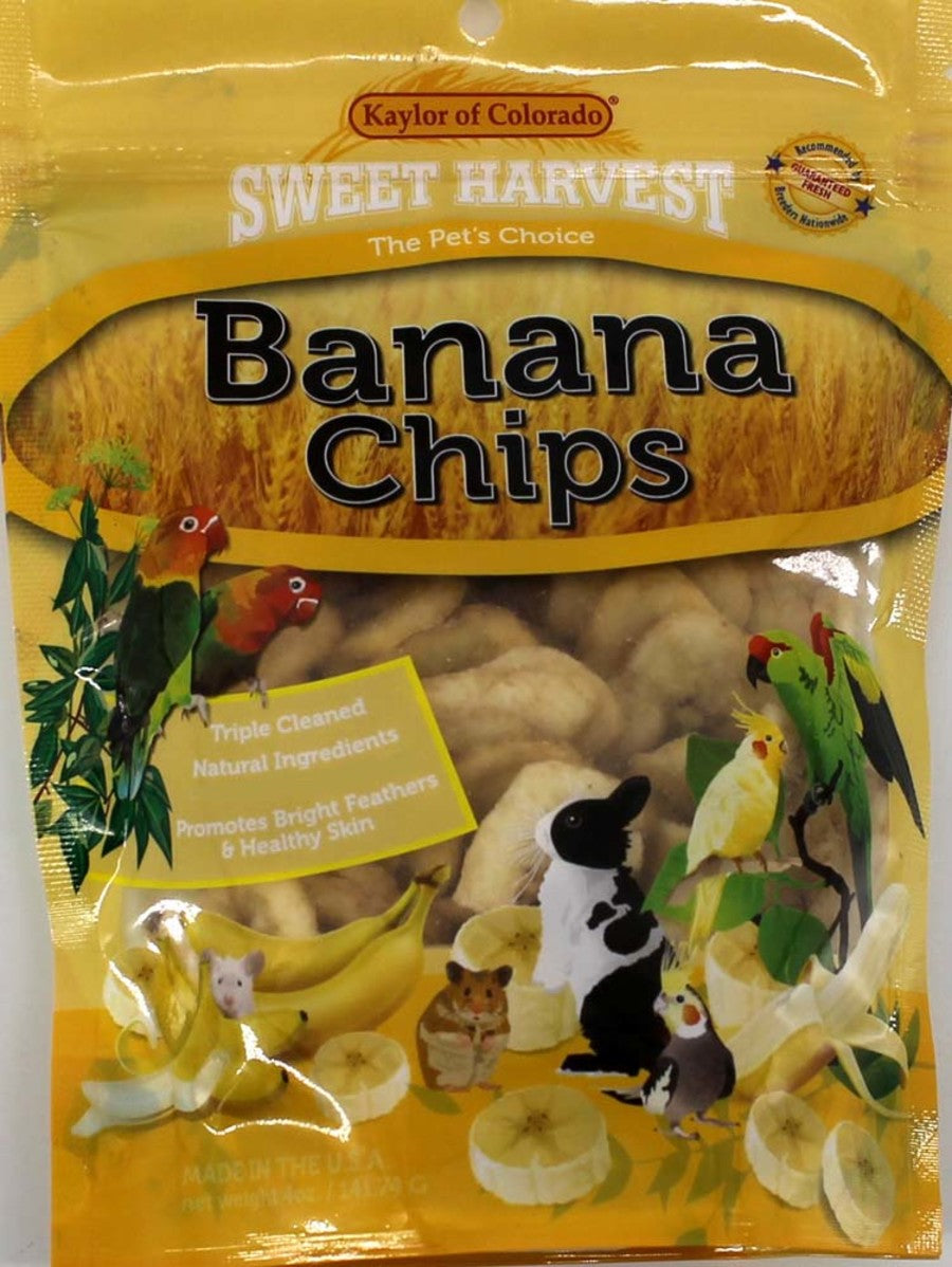 Sweet Harvest Banana Chips Bird Treats