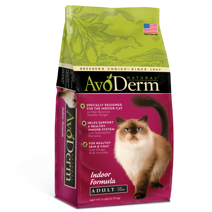 AvoDerm Natural Indoor Formula Adult Dry Cat Food