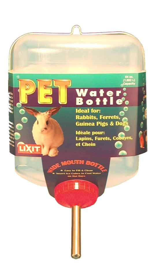 Lixit Square Opaque Water Bottle Rabbit