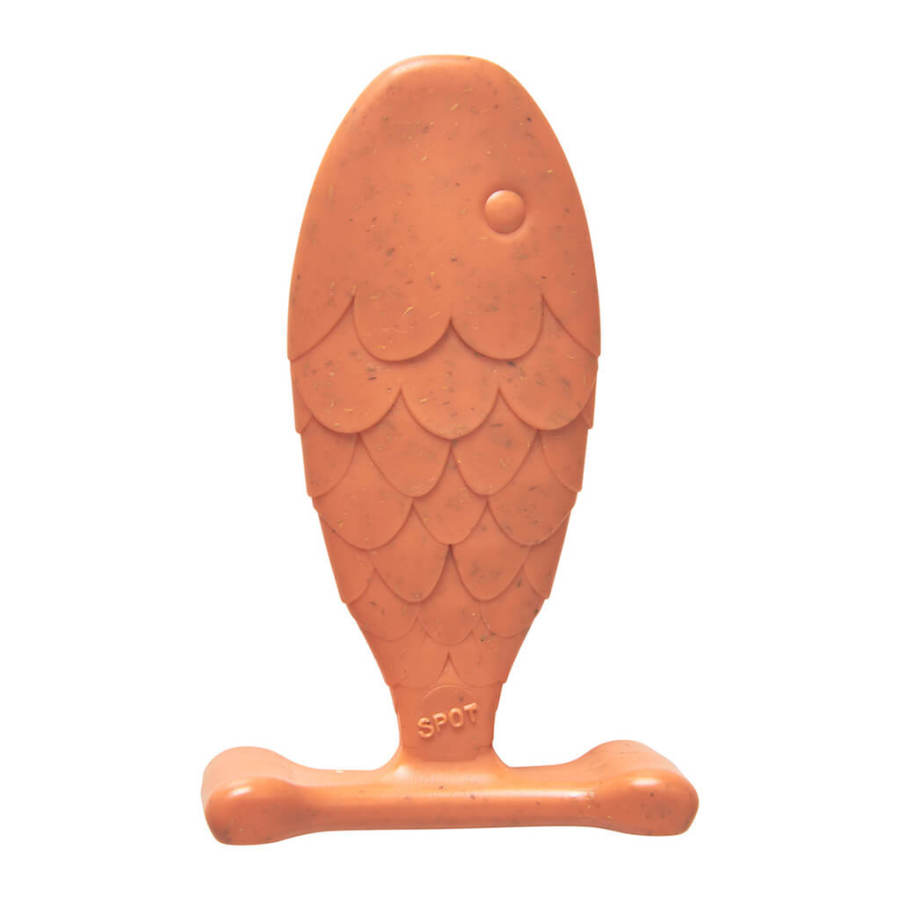 Bam-Bone Fish Salmon Dog Toy