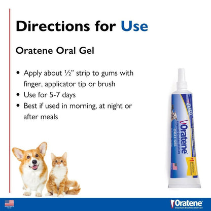 Zymox Oratene Enzymatic Brushless Oral Gel.