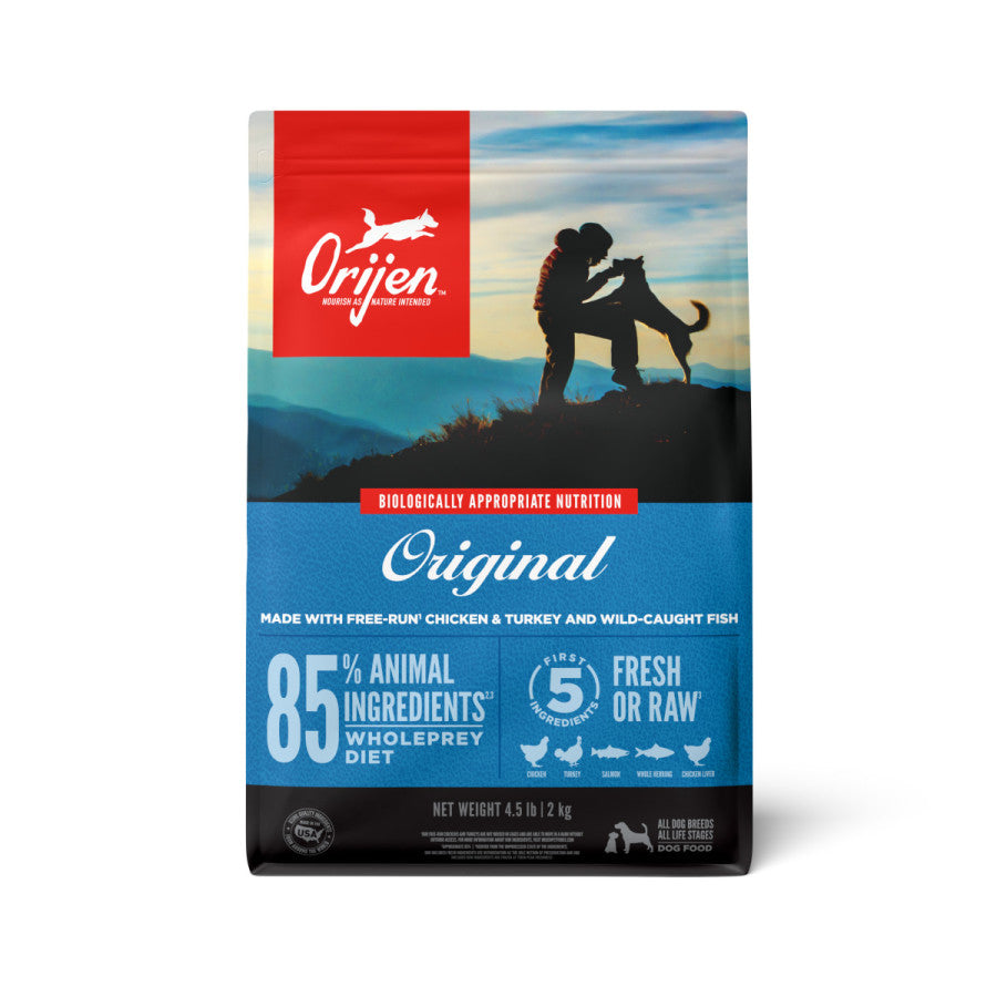 Orijen Original Grain Free Fresh or Raw Dry Dog Food