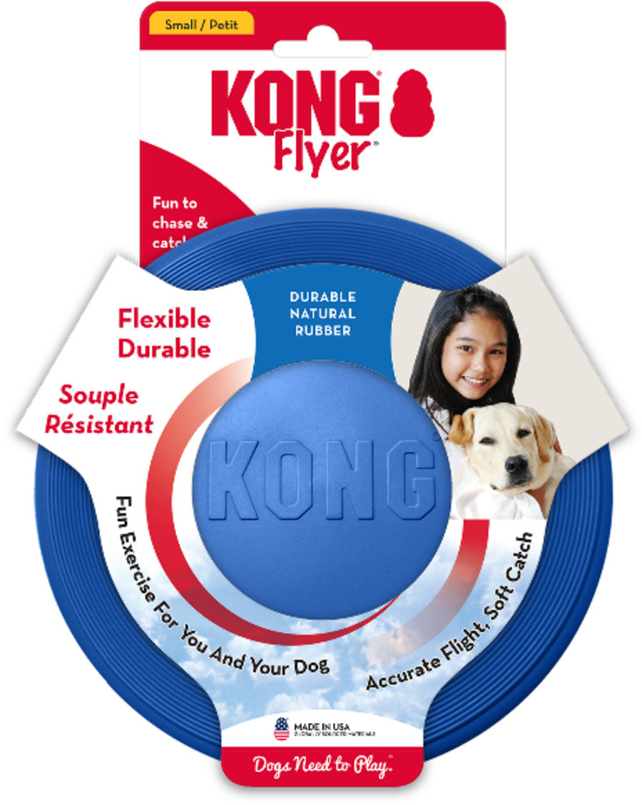 KONG KONG Old Glory Flyer Dog Toy