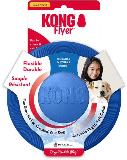 KONG KONG Old Glory Flyer Dog Toy