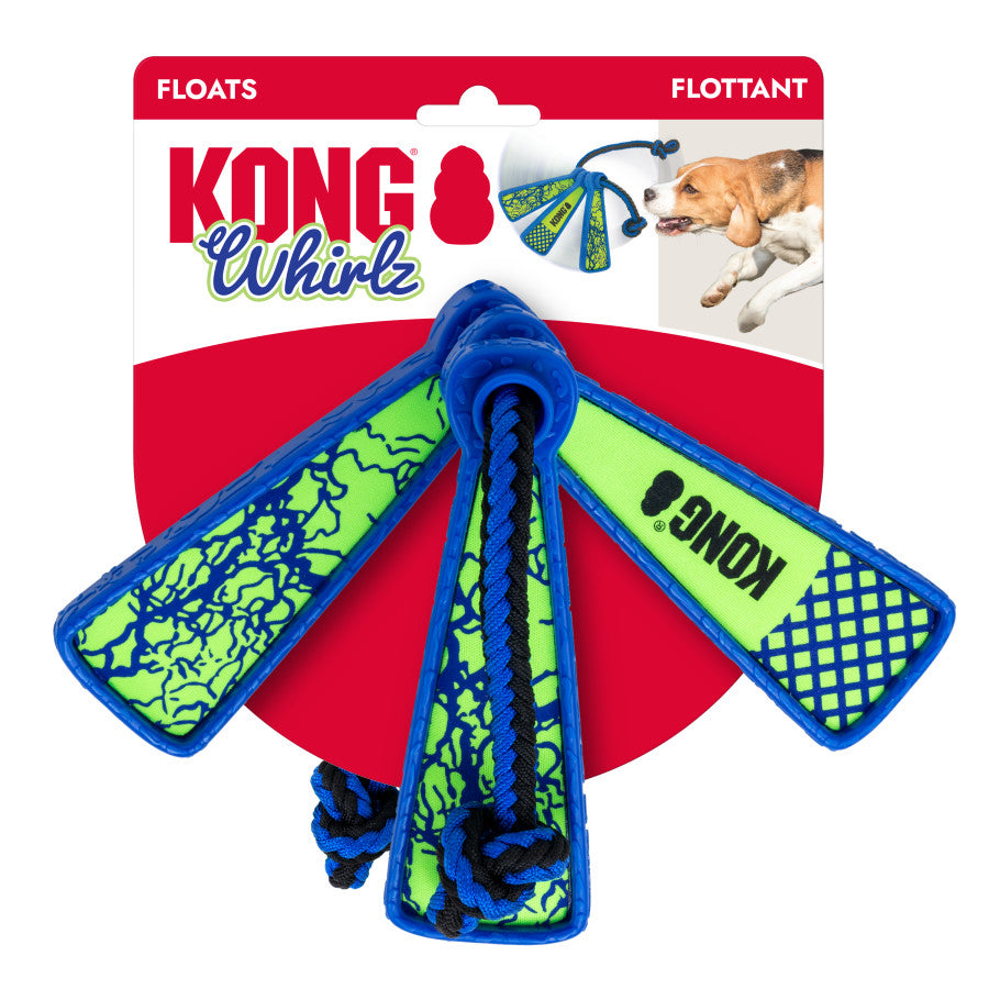 KONG KONG Whirlz Rope Dog Toy