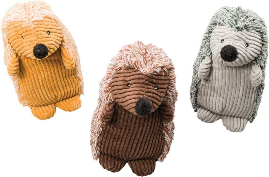 Spot Corduroy Hedgehogs Dog Toy