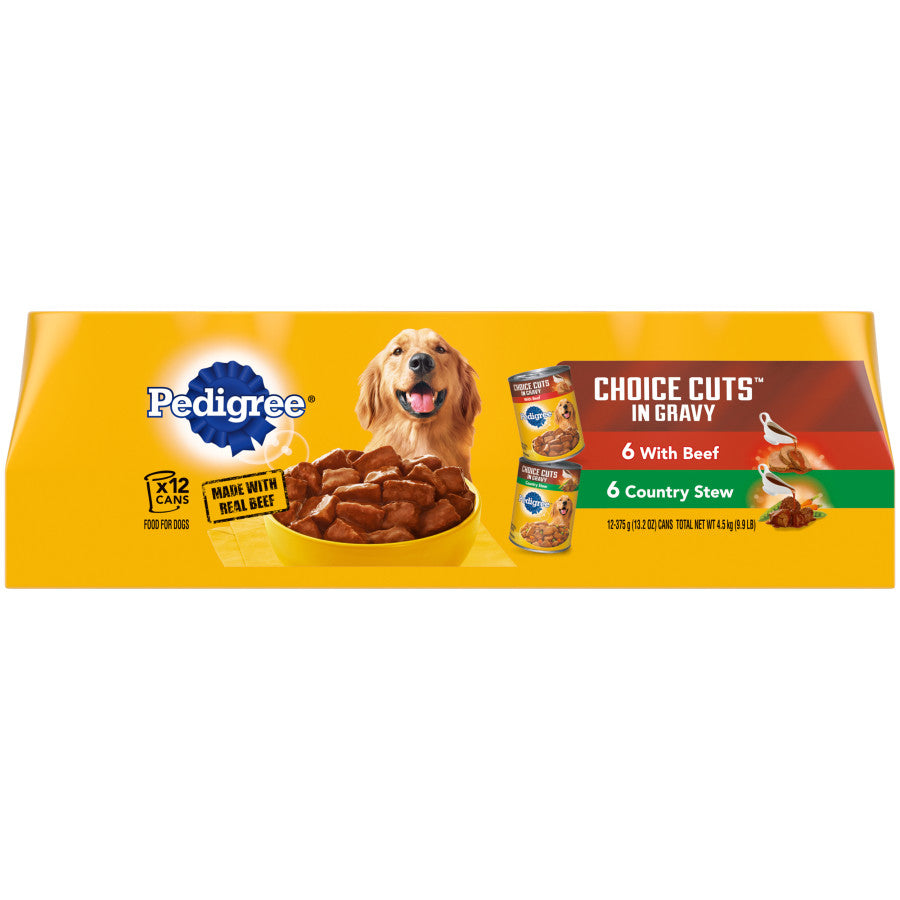 Pedigree Choice Cuts in Gravy Adult Wet Canned Dog Food