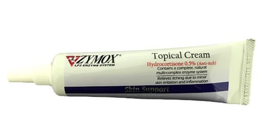 Zymox Topical Cream 0.5% Hydrocortisone Tube