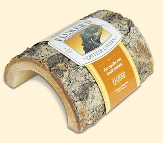 Fluker's Critter Cavern Half Log Hideaway