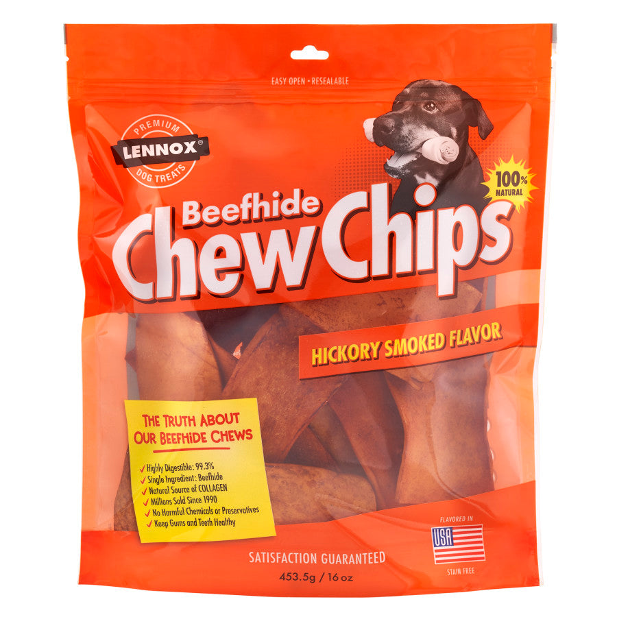 Lennox Beefhide Chew Chips Dog Treat