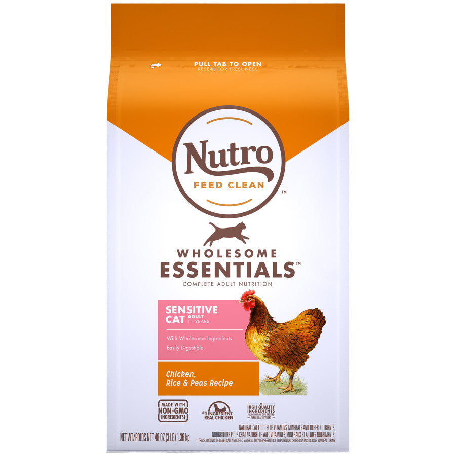 Nutro Products Wholesome Essentials Sensitive Adult Dry Cat Food