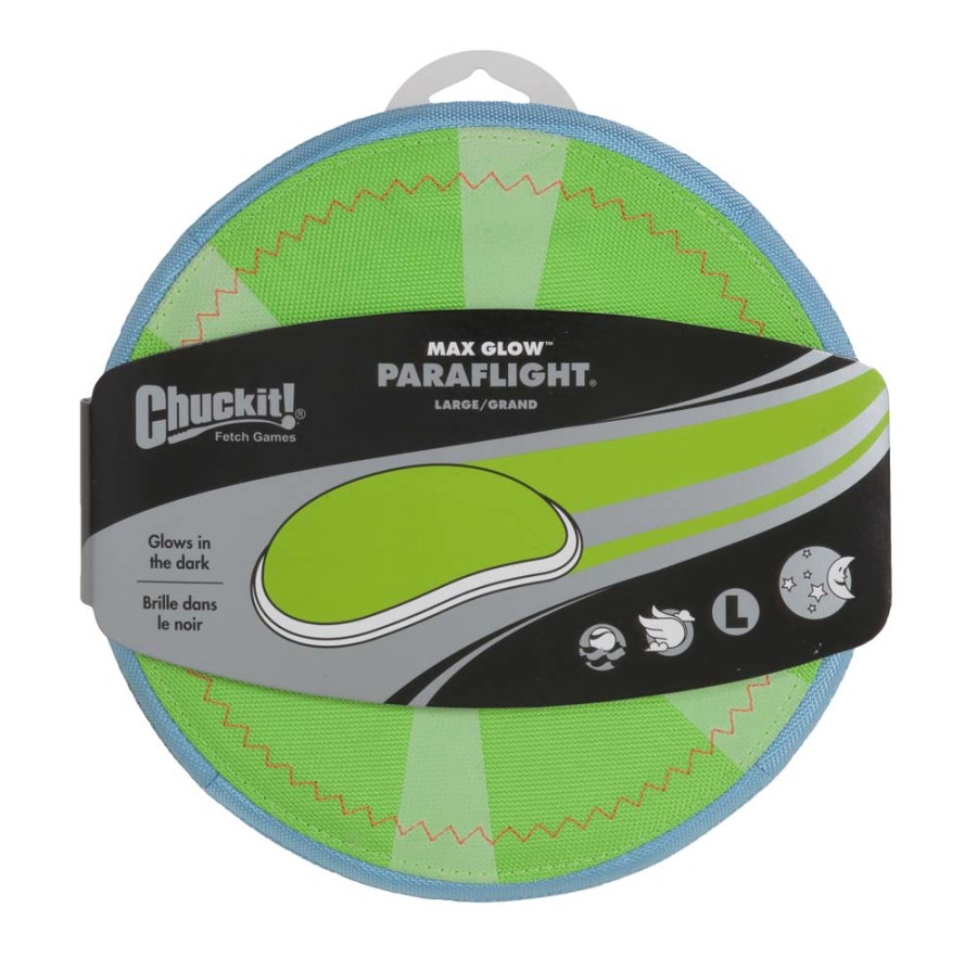 Chuckit! Paraflight Max Glow Dog Toy