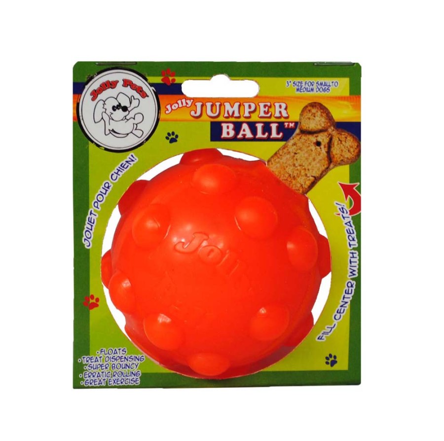 Jolly Pet Jolly Jumper Treat Dispensing Ball Dog Toy