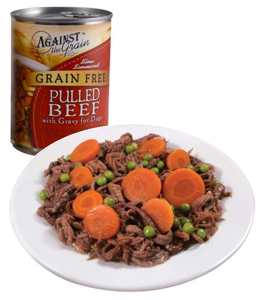 Against the Grain Hand Pulled Adult Wet Dog Food
