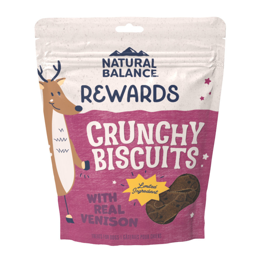 Natural Balance Pet Foods Rewards Crunchy Biscuits Dog Treats