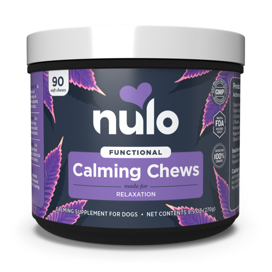 Nulo Functional Calming Soft Chew Supplements for Dogs