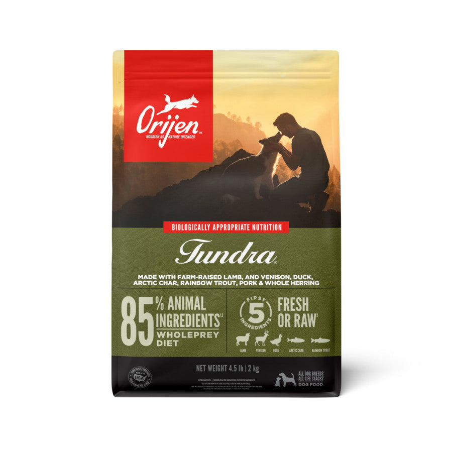 Orijen Tundra Grain Free Fresh or Raw Dry Dog Food