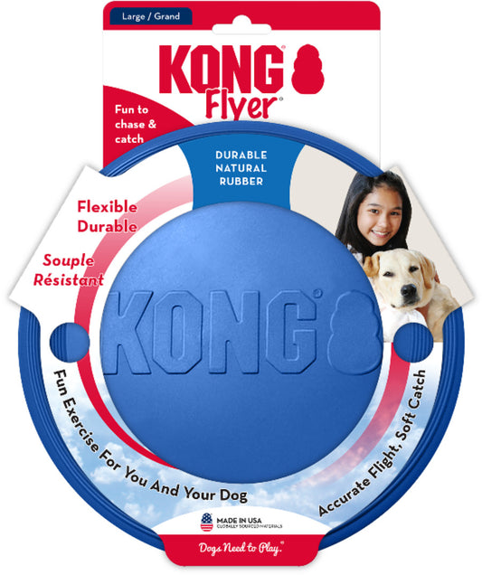 KONG KONG Old Glory Flyer Dog Toy