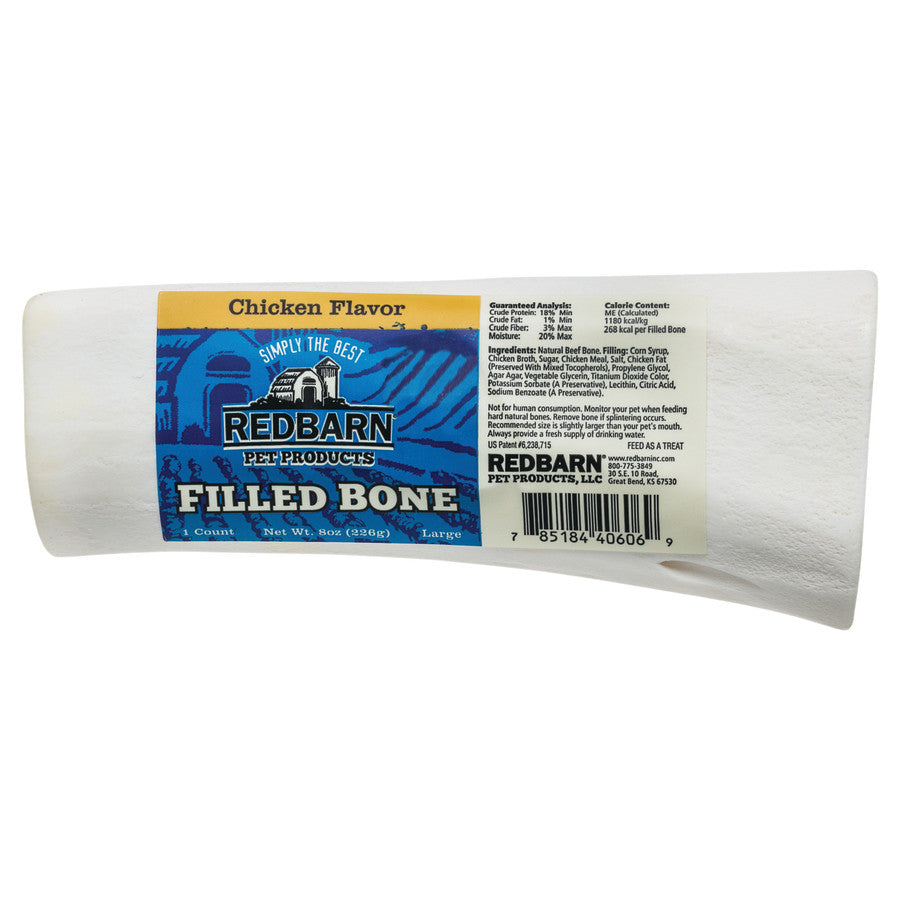 Redbarn Pet Products Filled Bone Dog Treat