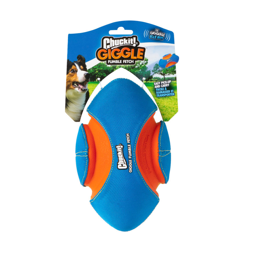 Chuckit! GIGGLE Fumble Fetch Dog Toy