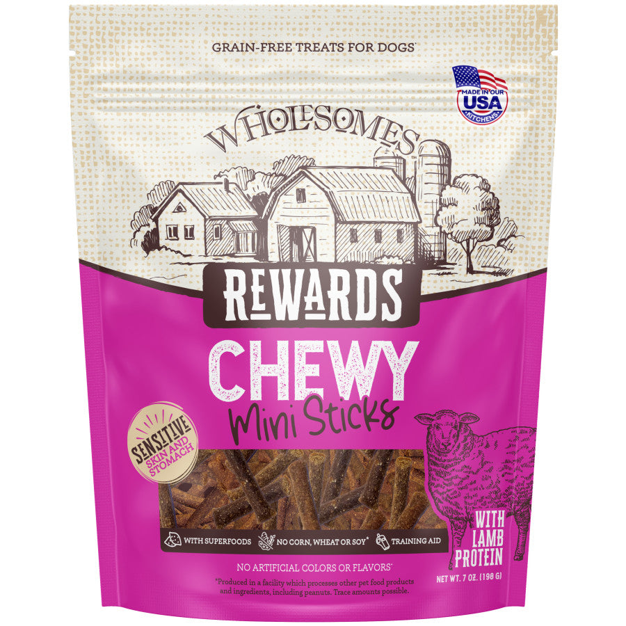 Wholesomes Rewards Chewy Mini Sticks Dog Treat