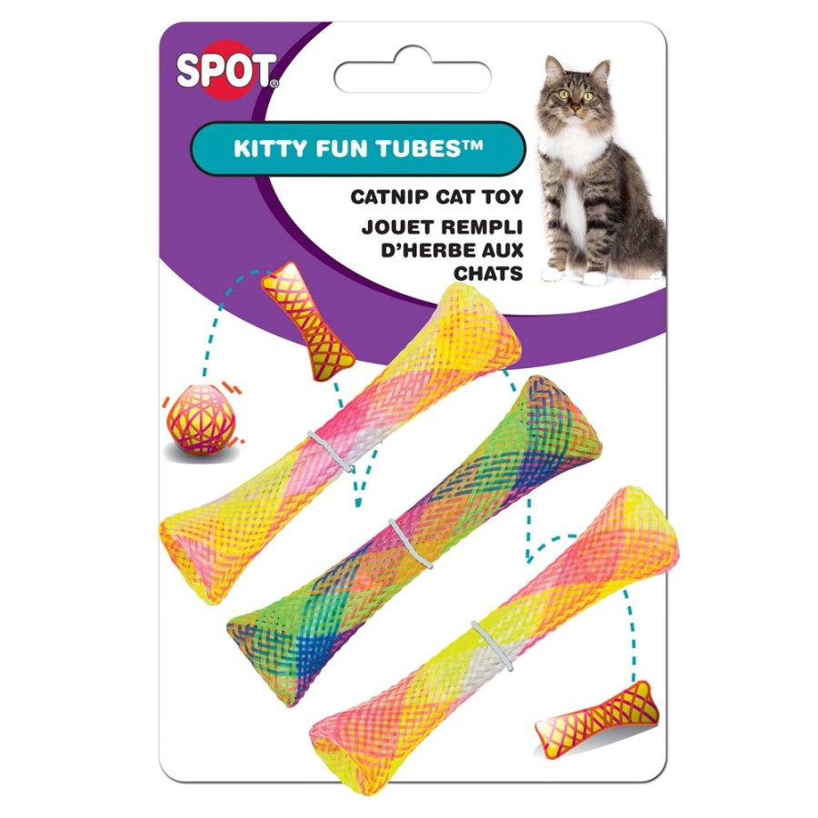 Spot Kitty Fun Tubes Catnip Toy