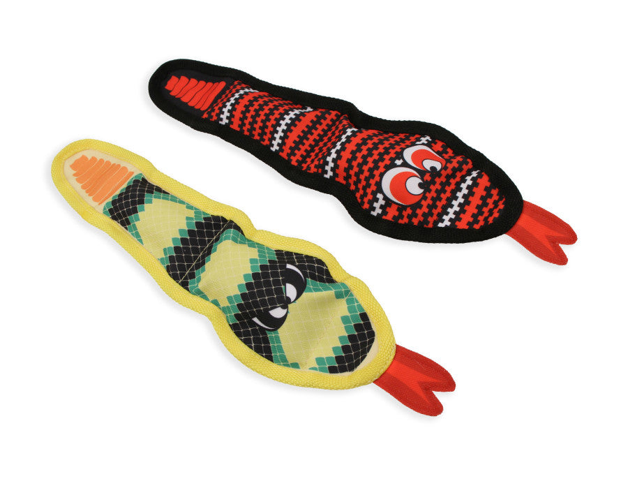 Mammoth Pet Products Squeaky Snake Dog Toy