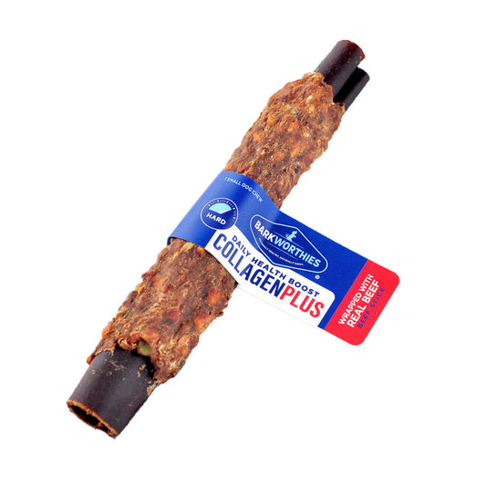 Barkworthies CollagenPlus Beef Stick Dog Treat