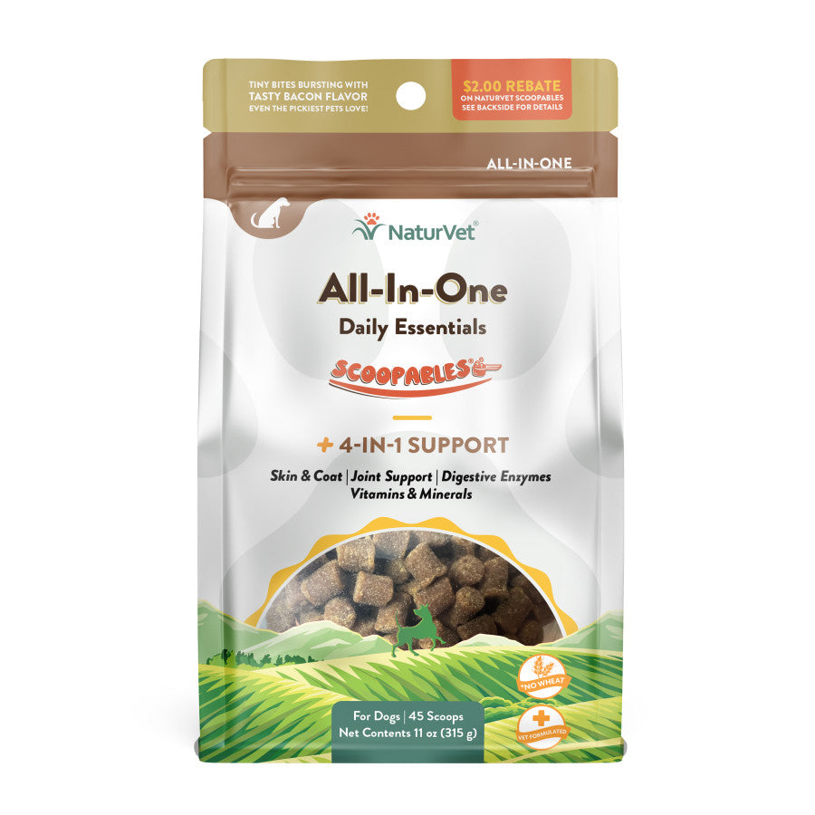 NaturVet Scoopables All-In-One Daily Essentials for Dogs