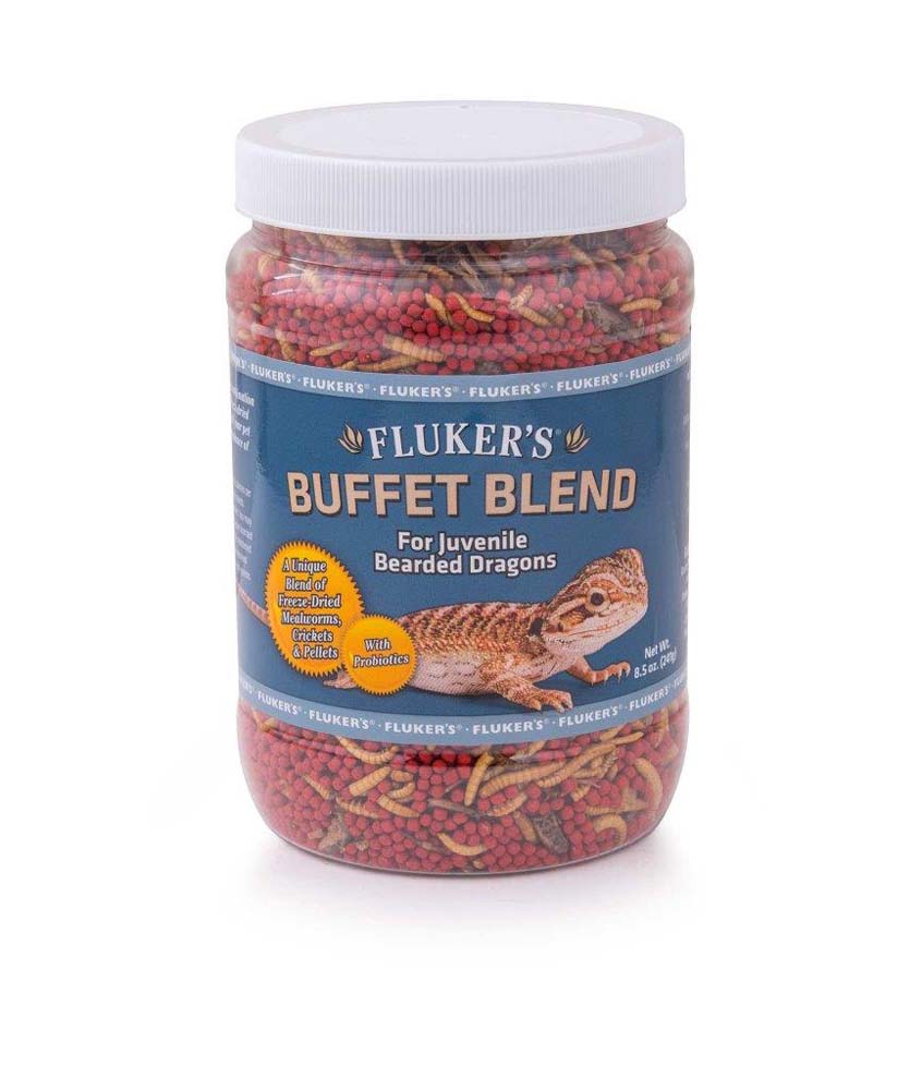 Fluker's Buffet Blend Juvenile Bearded Dragon Formula Freeze Dried Food