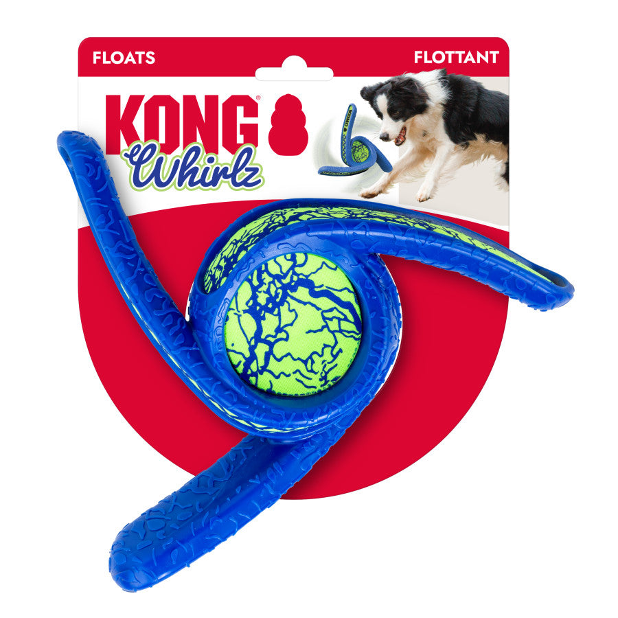 KONG KONG Whirlz Throw Dog Toy