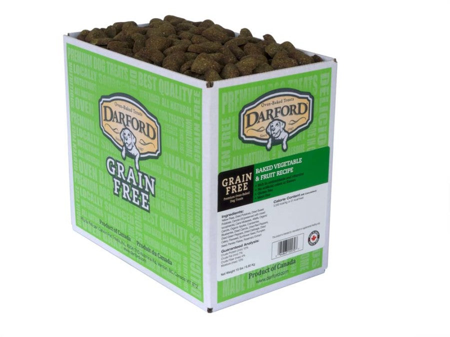 Darford Oven Baked Grain Free Dog Treats Vegetable & Fruit Recipe