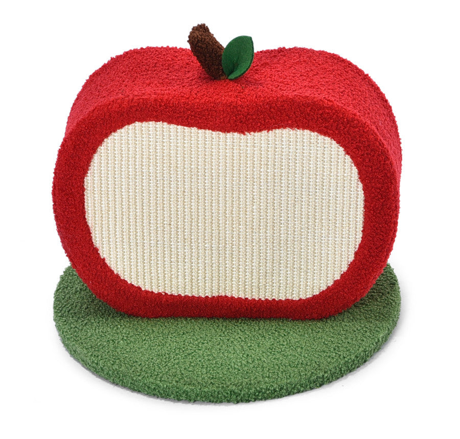 Max & Marlow Apple Novelty Cat Scratcher