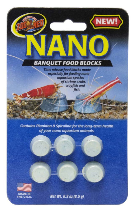 Zoo Med Nano Banquet® Food Blocks Zoo-Med
