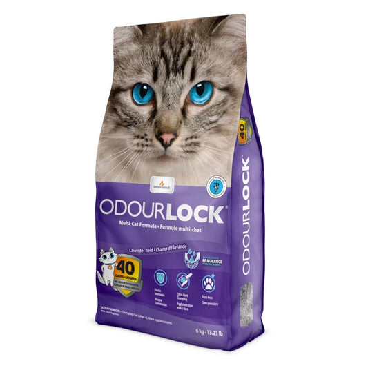 Intersand Odorlock Lavender Cat Litter