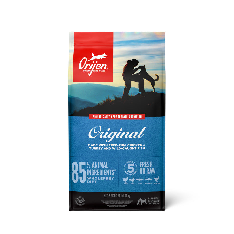 Orijen Original Grain Free Fresh or Raw Dry Dog Food