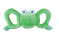 Jolly Pet Tug-a-Mals Frog Dog Toy