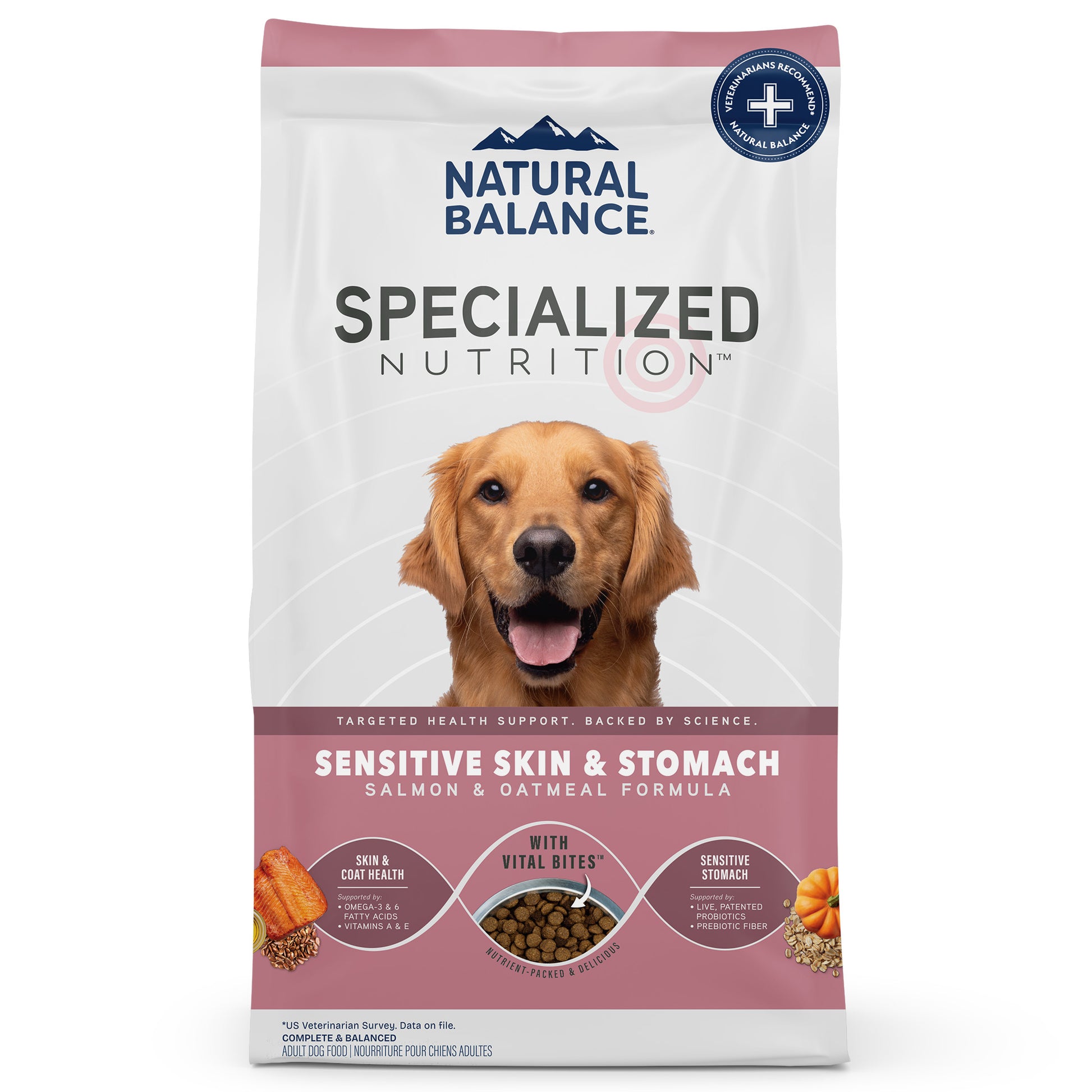 Natural Balance Pet Foods Specialized Sensitive Skin and Stomach Dry Dog Food