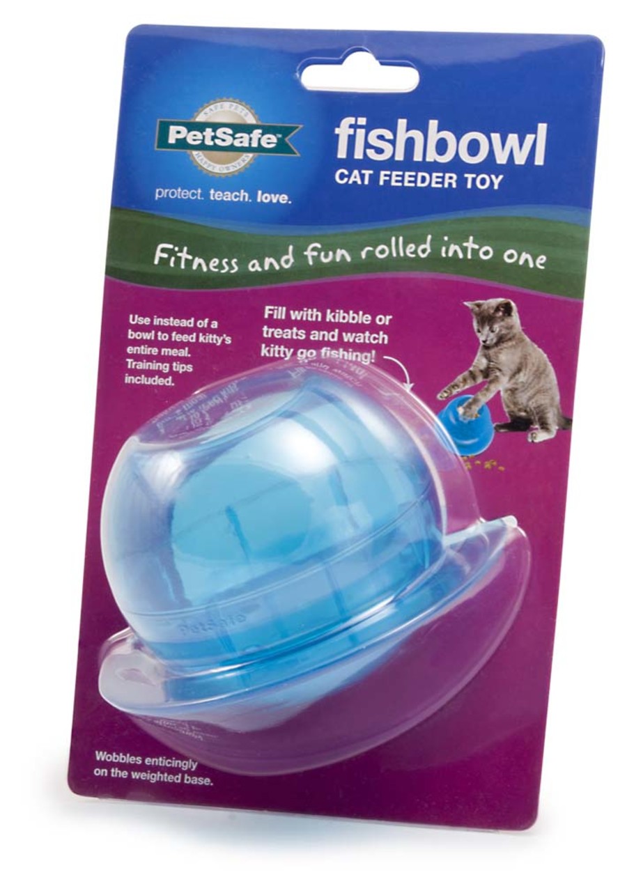 PetSafe Funkitty Egg-Cersizer Treat Dispenser Cat Toy