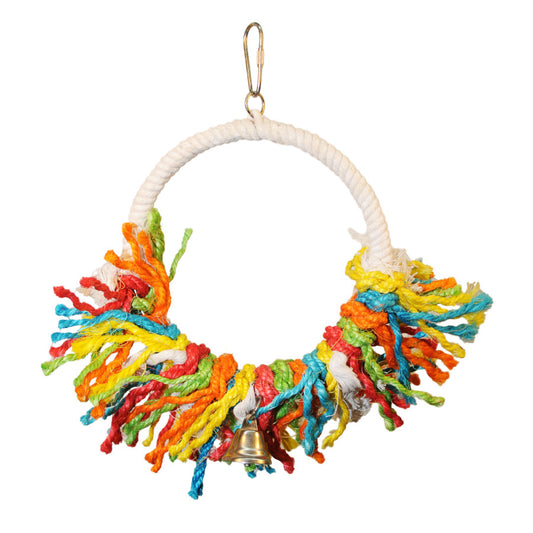 A & E Cages Happy Beaks Rope Preening Bird Swing