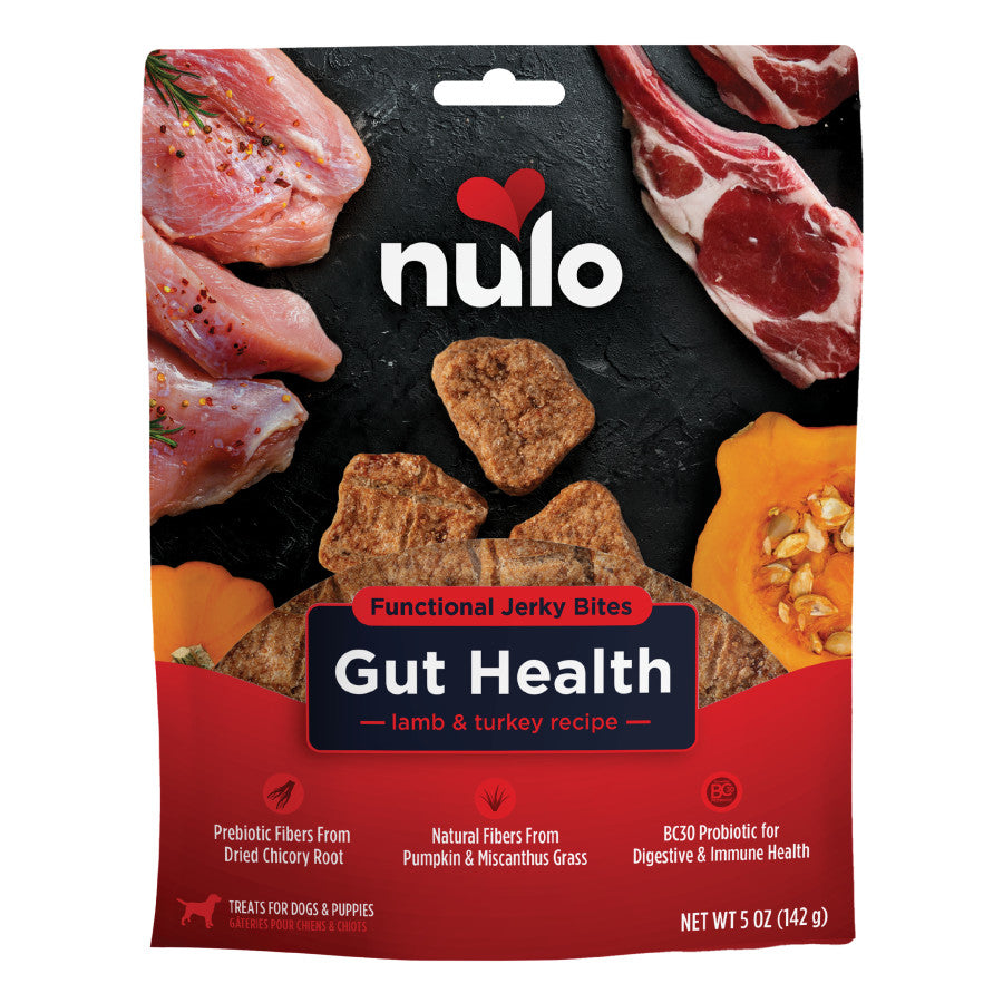 Nulo Functional Jerky Bites Gut Health Dog Treats