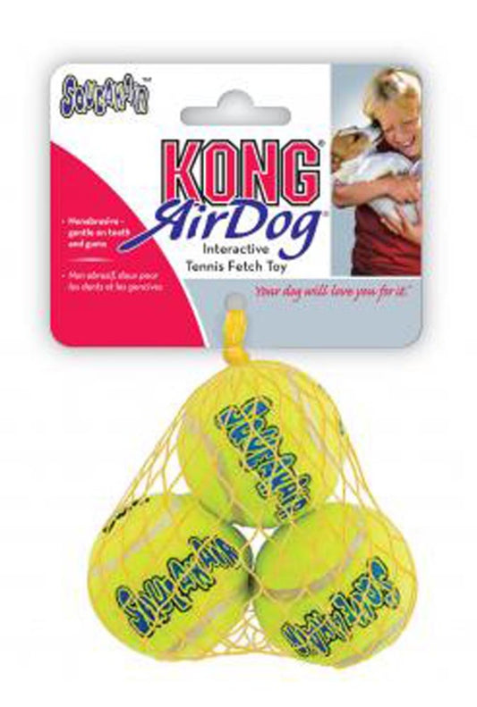 KONG Air Dog Squeaker Tennis Ball Dog Toy
