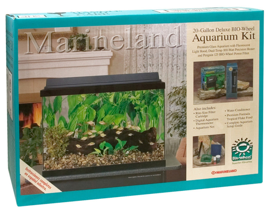 Marineland BIO-Wheel LED Aquarium Kit