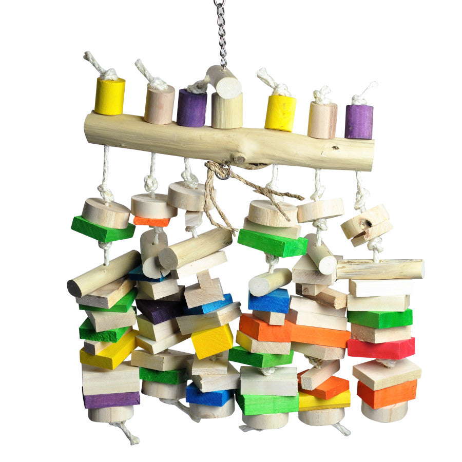A & E Cages Happy Beaks Abacus Bird Toy