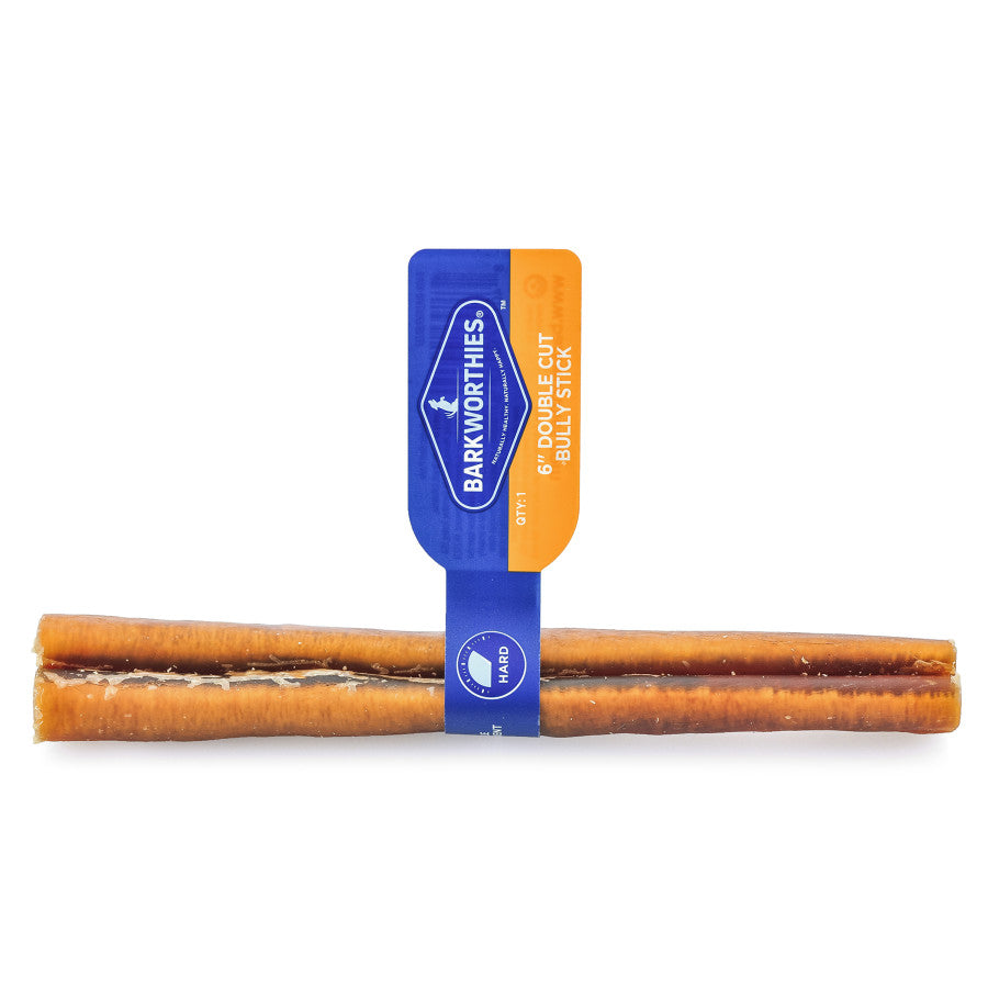 Barkworthies Naturally Scented Double Cut Bully Stick