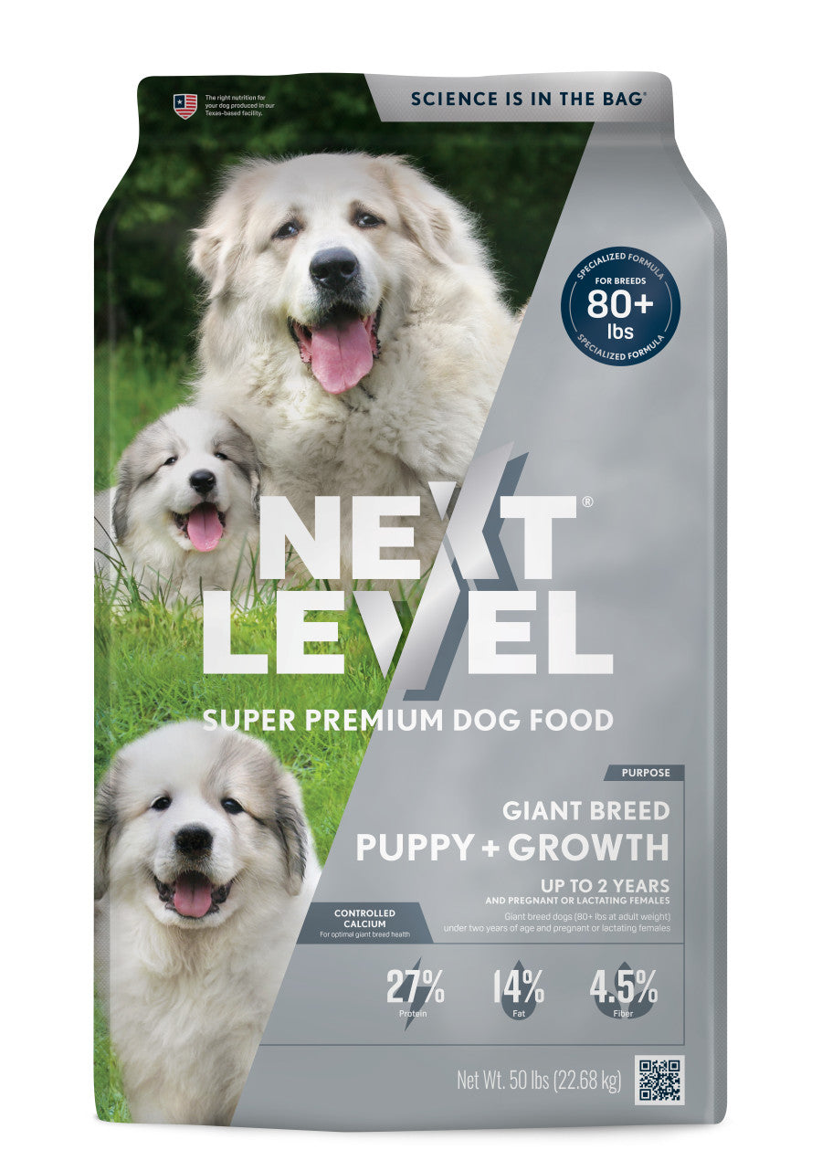 Next Level Giant Breed Puppy + Growth Dry Dog Food